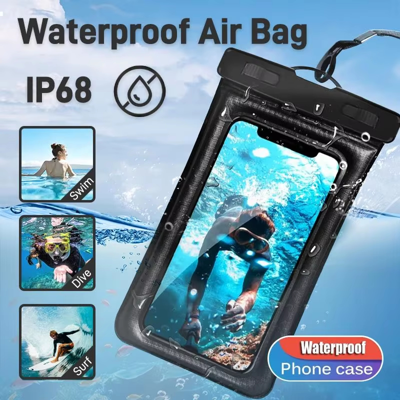 Phone Cases Case - New Floating Airbag Waterproof Swimming Bag