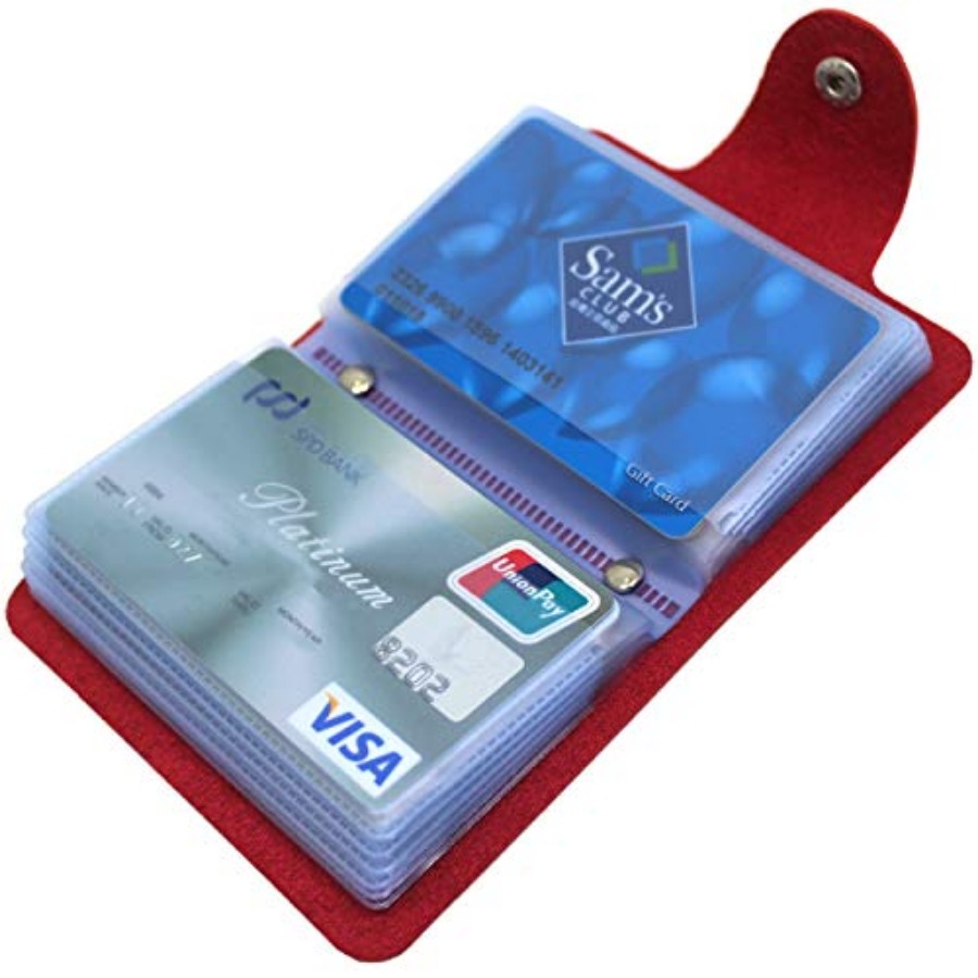 Slim Card Slot Case - Soft Leather Cit Card Holder for