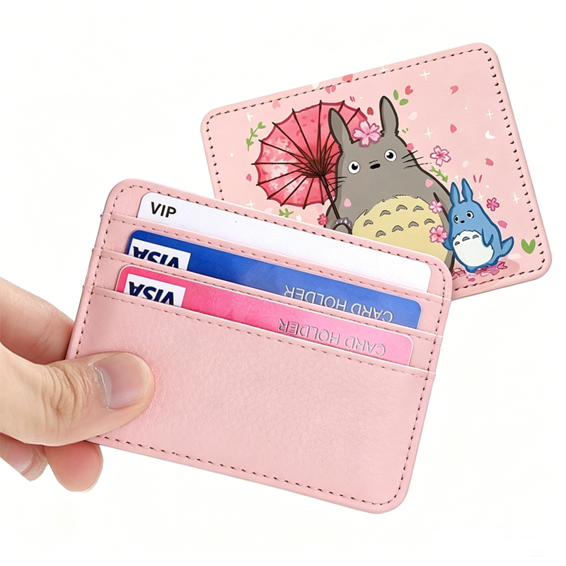 Slim Card Slot Case - My Neighbor Totoro Women ID Card