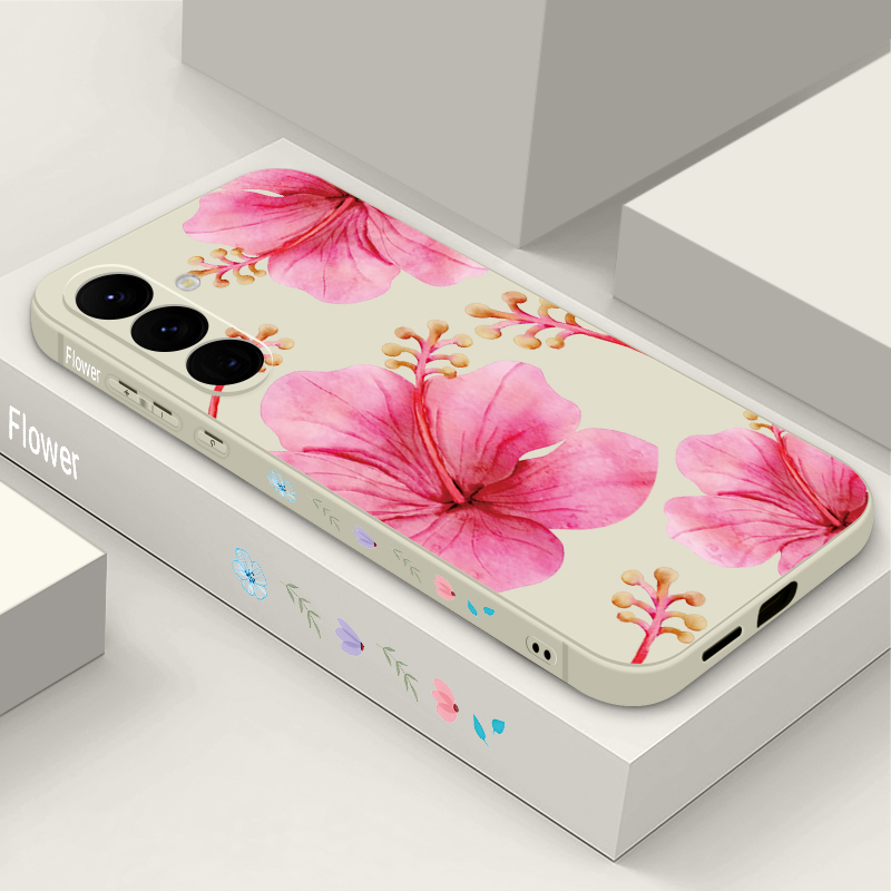 Phone Cases Galaxy S26 Ultra - Lily Hibiscus Flower Print Phone Case