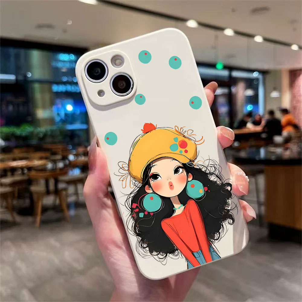 Phone Cases Cool Girl - For iPhone 17 16 15 14