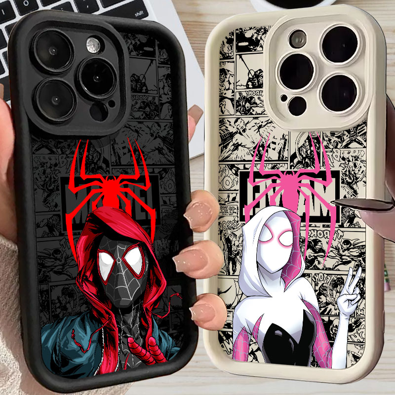 Spiderman Miles Morales Gwen M - Phone Cases For Iphone 17 review and price