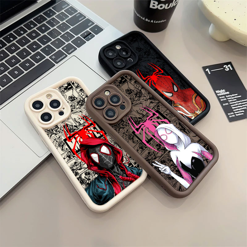 Spiderman Miles Morales Gwen M - Phone Cases For Iphone 17 review and price
