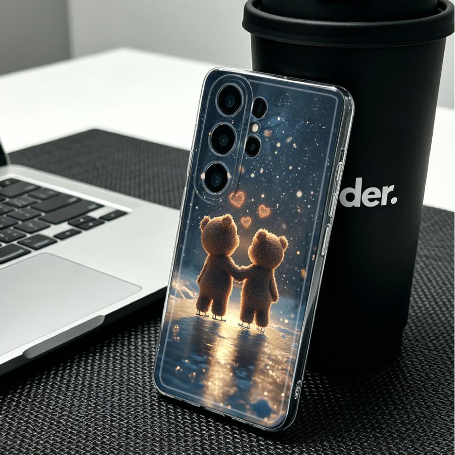 Bear Couple Under Starry Sky P - Phone Cases Under $20 review and price