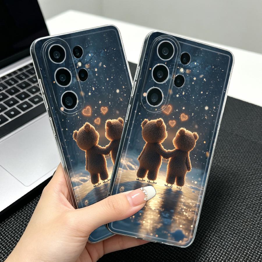 Bear Couple Under Starry Sky P - Phone Cases Under $20 review and price