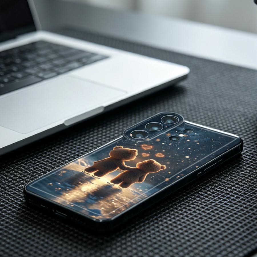 Bear Couple Under Starry Sky P - Phone Cases Under $20 review and price