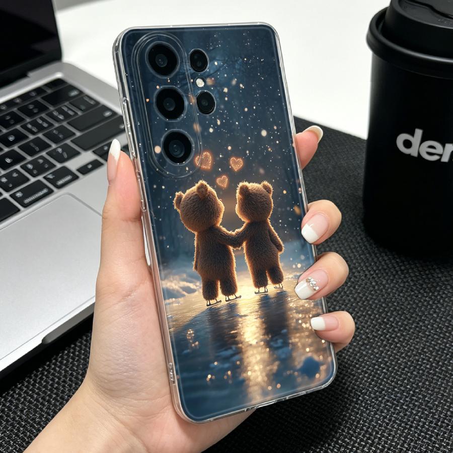 Bear Couple Under Starry Sky P - Phone Cases Under $20 review and price