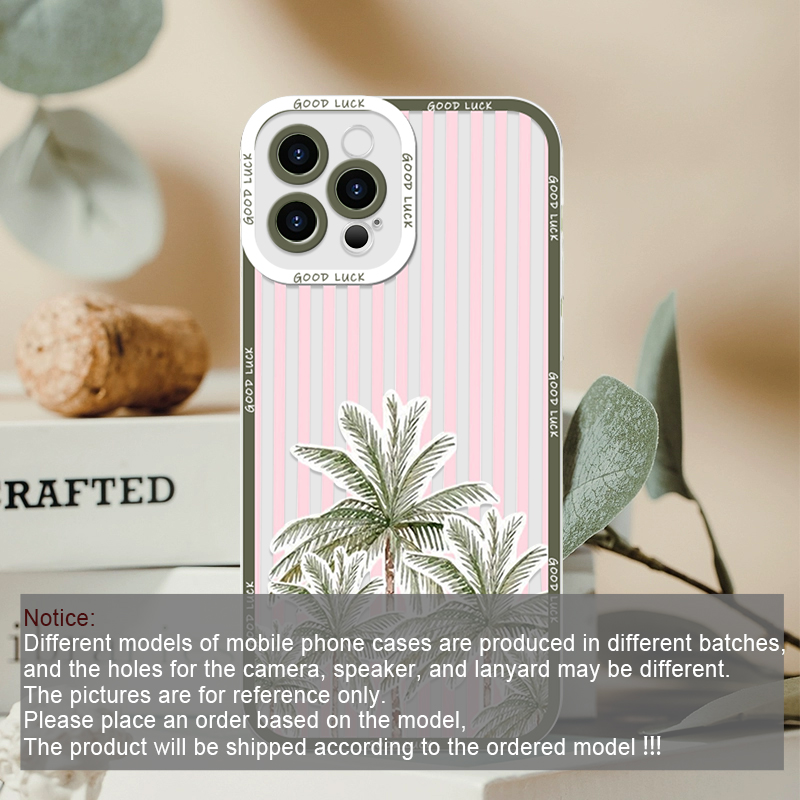Summer Palm Coconut Tree Strip - Phone Cases Clear review and price