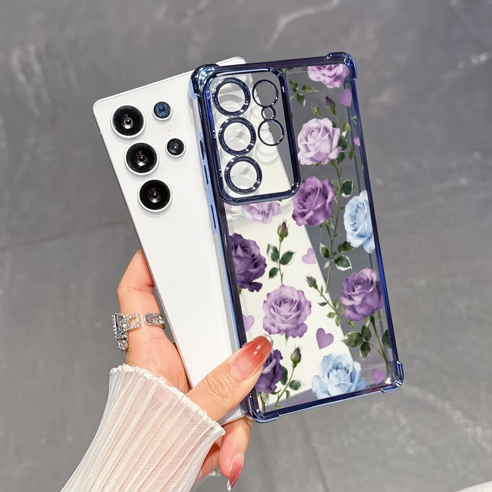 Electroplated Four-Corner Anti - Phone Cases Clear review and price