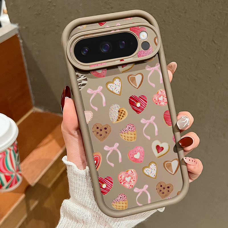 Love Hearts Bow Pattern Phone  - Phone Cases Pixel 10 review and price