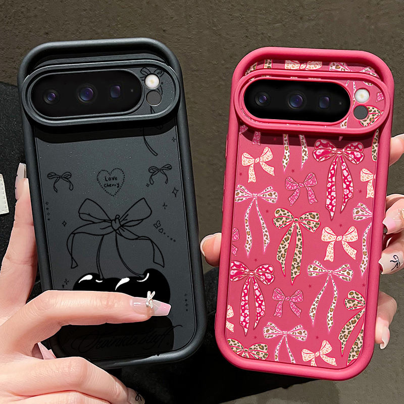 Love Hearts Bow Pattern Phone  - Phone Cases Pixel 10 review and price