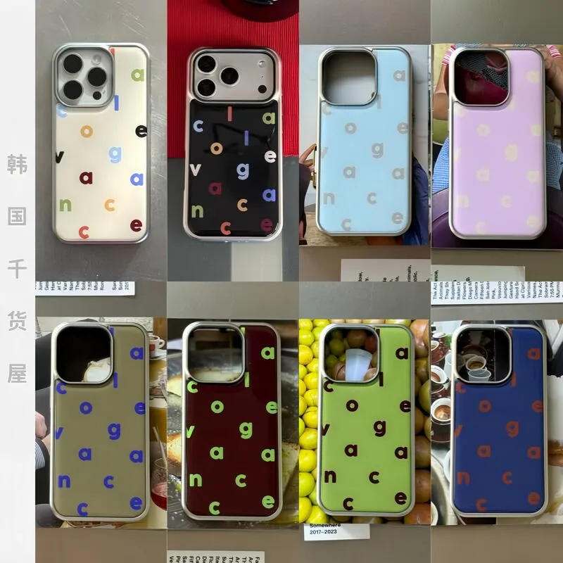 Pure Color Simplicity English  - Phone Cases Drop Proof review and price