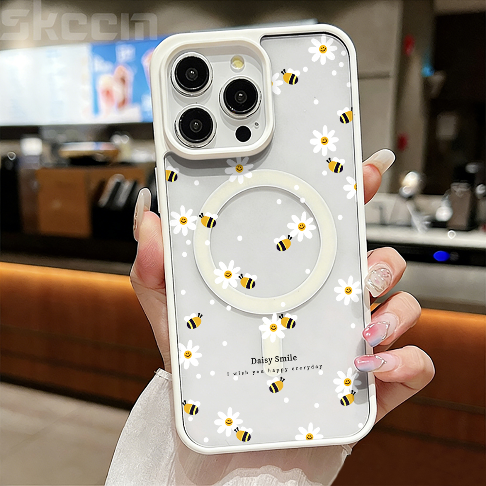 Fresh Daisy Bee Phone Case For - Phone Cases Clear review and price