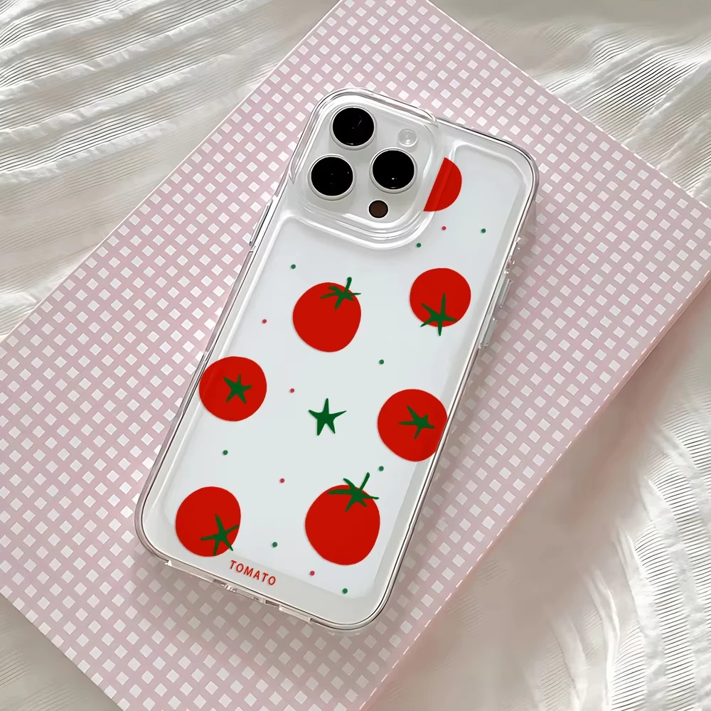 Minority Korean Cute Tomato Cl - Phone Cases Drawing review and price