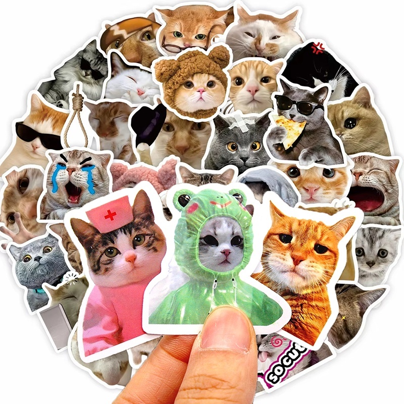 100Pcs Cute Funny Cat Emoji St - Phone Cases Kids review and price