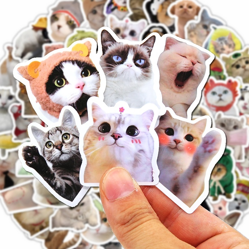 100Pcs Cute Funny Cat Emoji St - Phone Cases Kids review and price