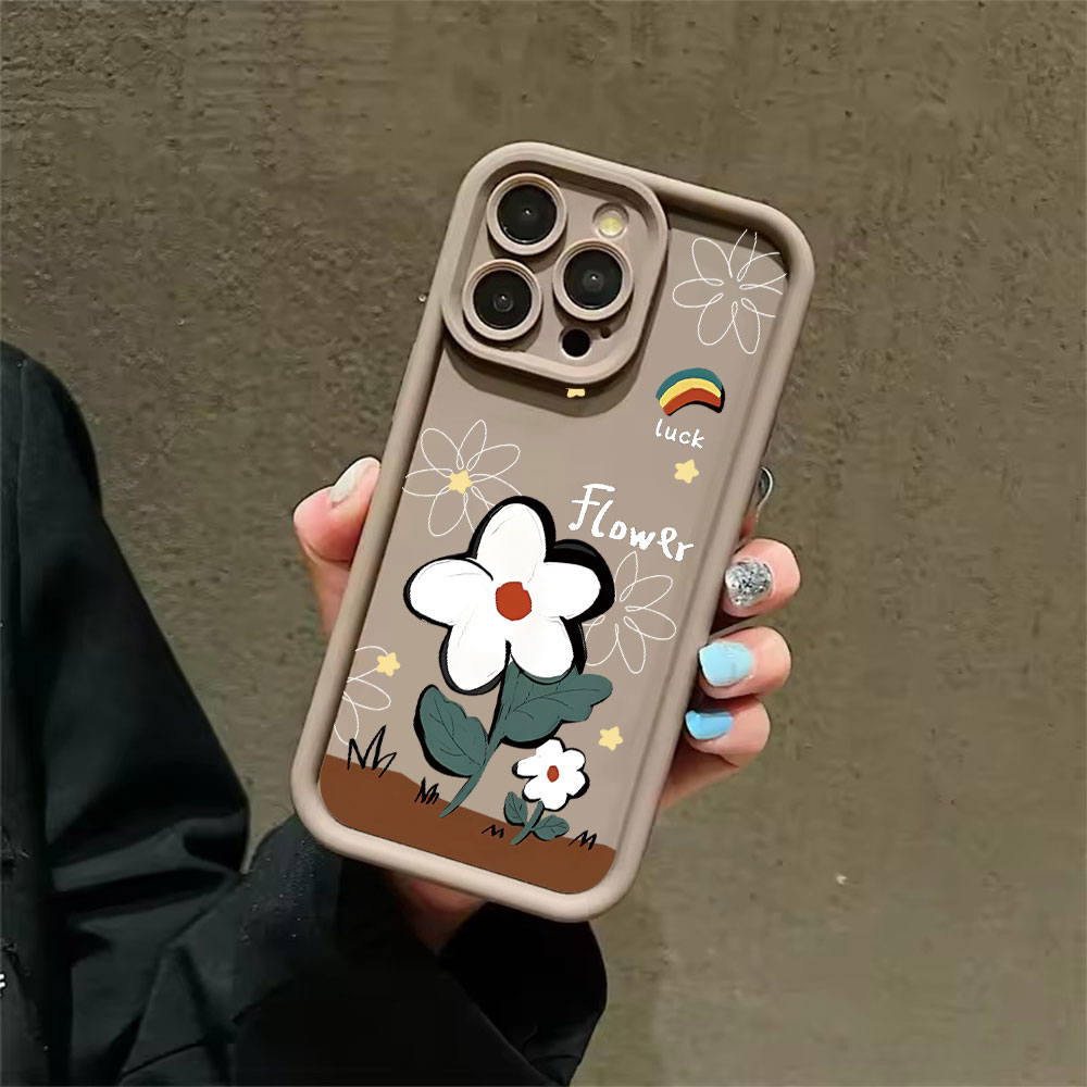 Lucky Cartoon Flower Soft TPU  - Phone Cases Drop Proof review and price
