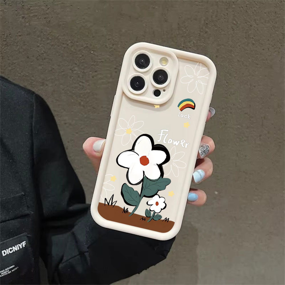 Lucky Cartoon Flower Soft TPU  - Phone Cases Drop Proof review and price