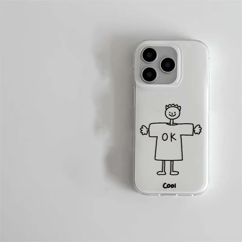 Cartoon Simple Drawing Boy and - Phone Cases Drawing review and price