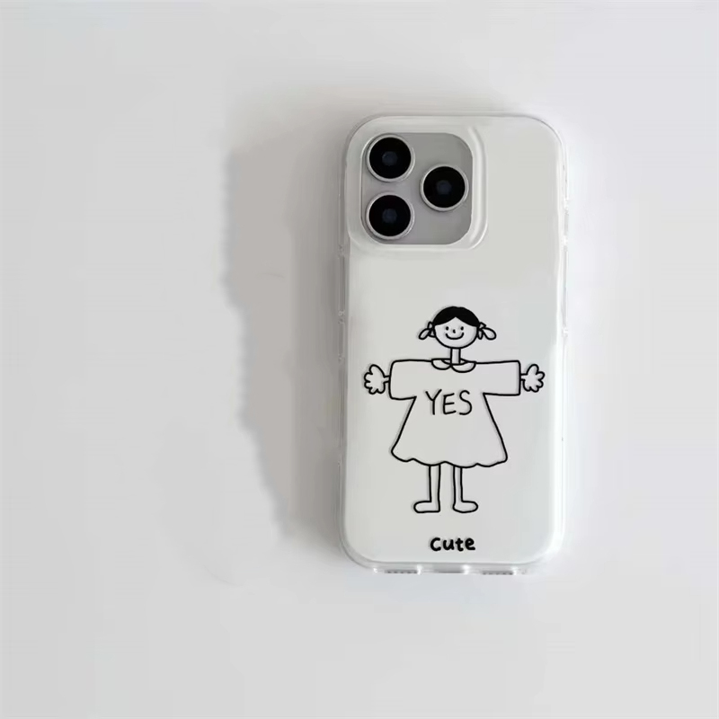 Cartoon Simple Drawing Boy and - Phone Cases Drawing review and price