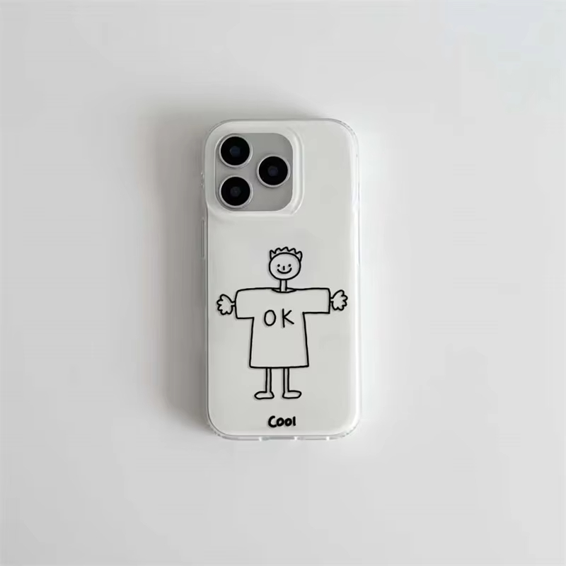 Cartoon Simple Drawing Boy and - Phone Cases Drawing review and price