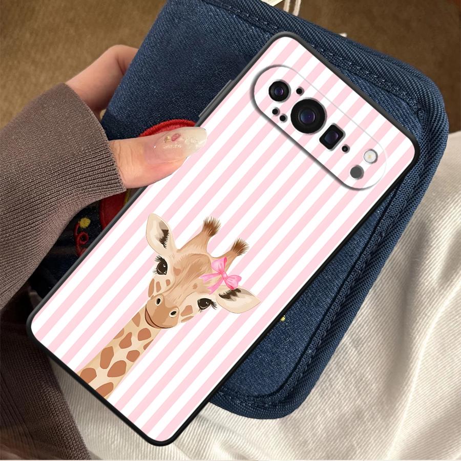 Cartoon Giraffe Funda Phone Co - Phone Cases Pixel 10 review and price