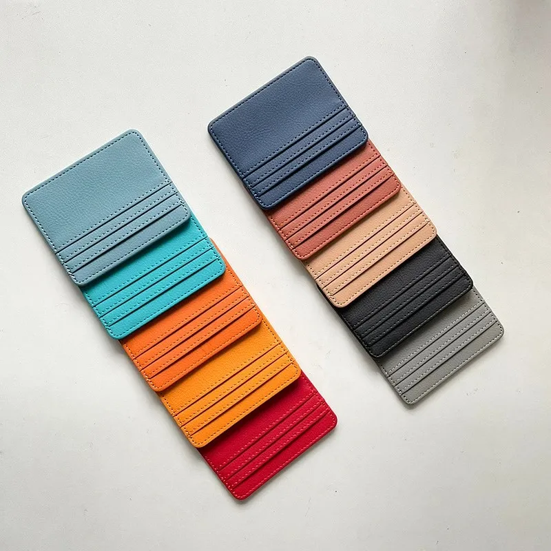 Ultra-thin Slim PU Leather ID  - Slim Card Slot Case review and price