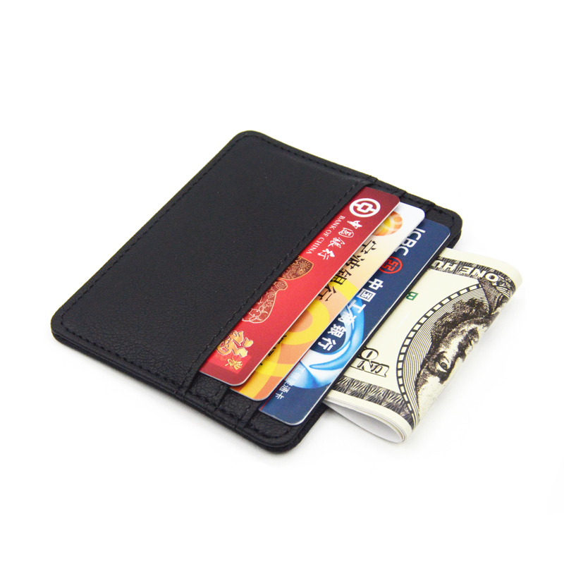 Ultra-thin Slim PU Leather ID  - Slim Card Slot Case review and price