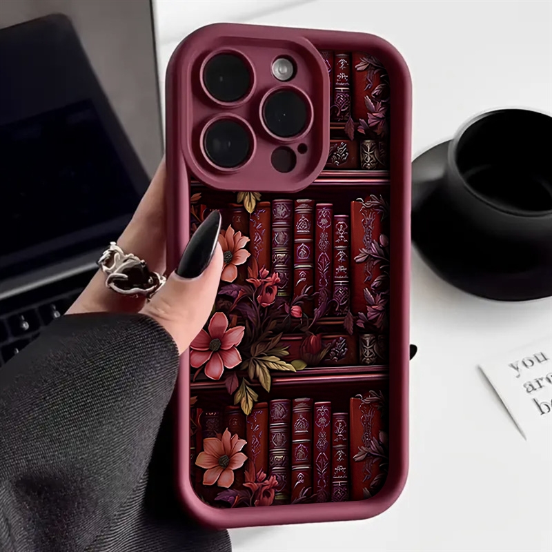 Book Flower Trendy Pattern Pho - Phone Cases Trendy review and price