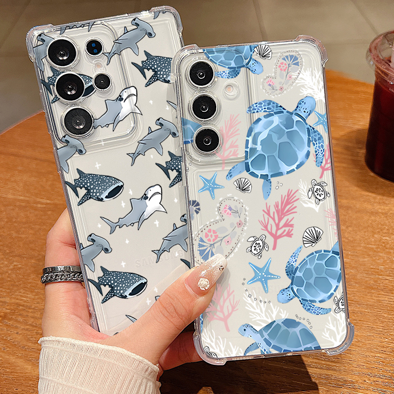 Whale Turtle Pattern Clear Pho - Phone Cases Clear review and price
