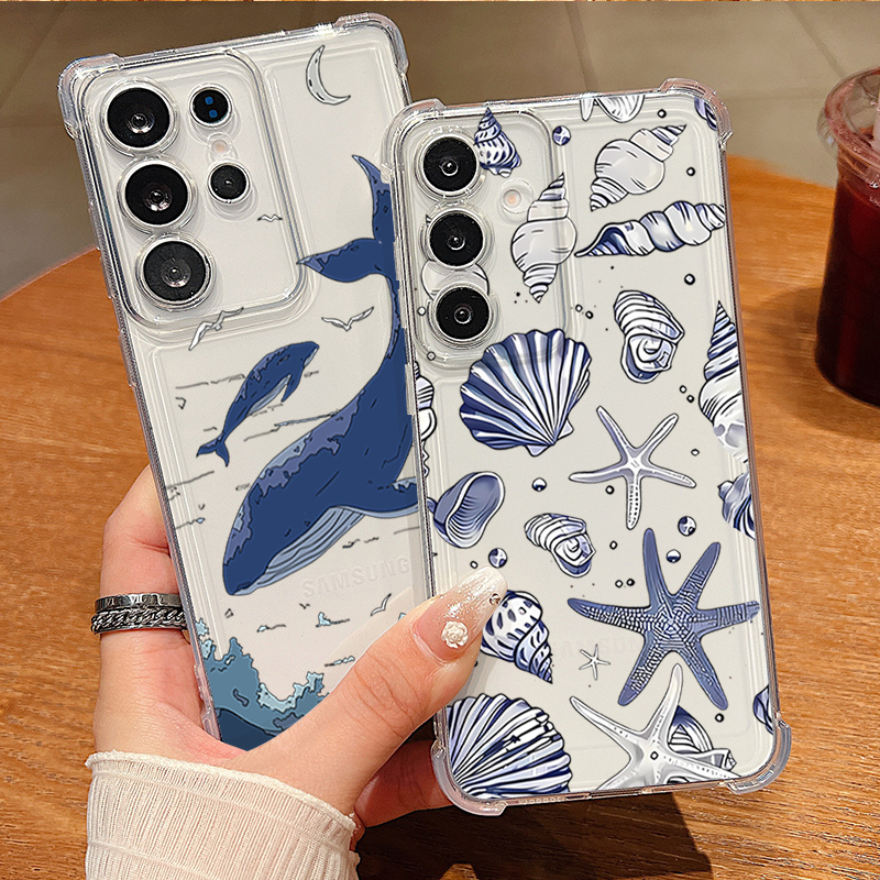 Whale Turtle Pattern Clear Pho - Phone Cases Clear review and price