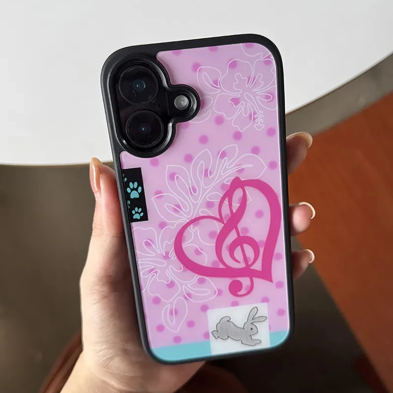 Fashion Cute Girl Pink Rabbit  - Phone Cases Cool Girl review and price