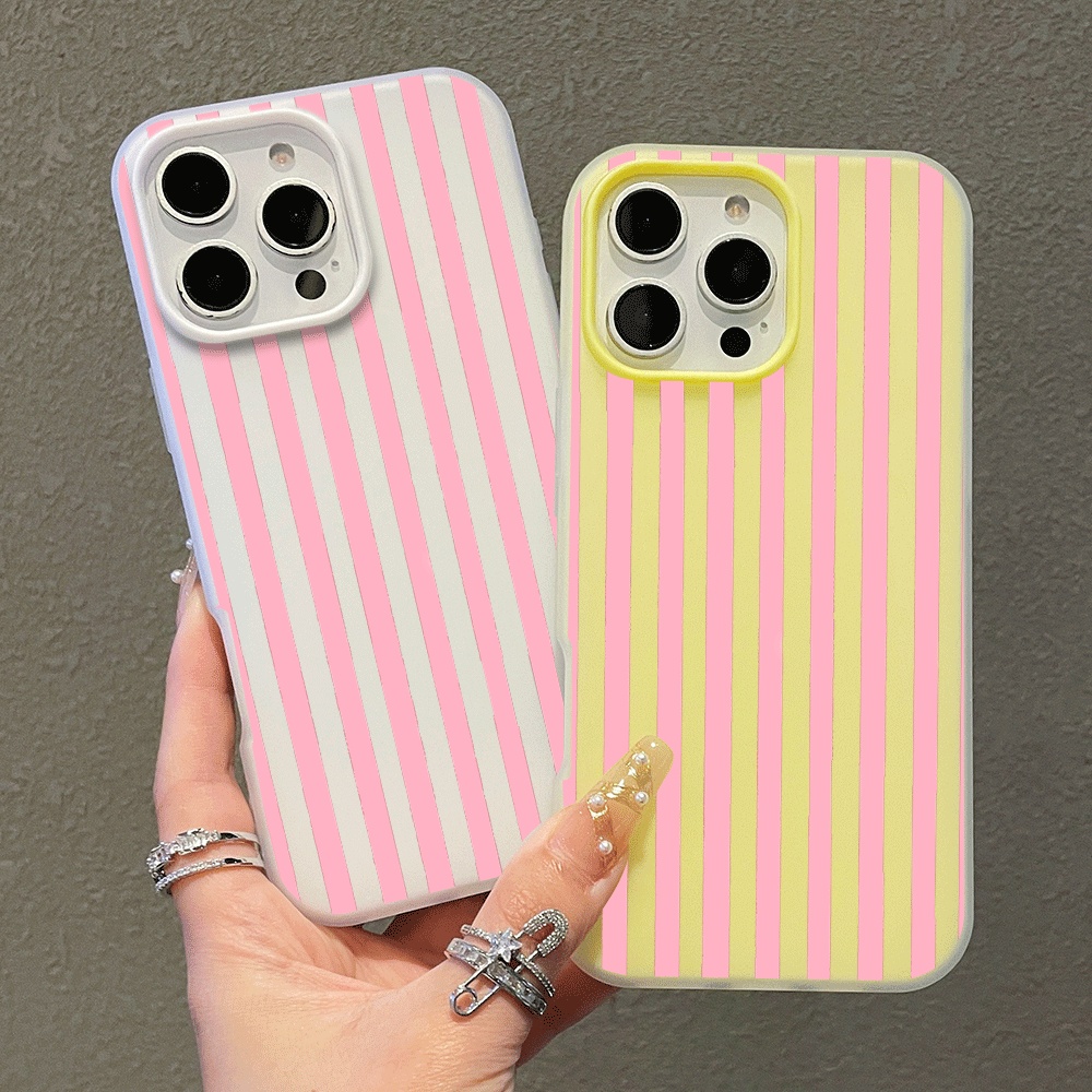 Simple Vertical bar Cartoon Ph - Phone Cases For Iphone 17 review and price