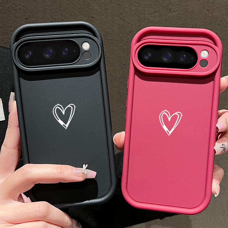 Simple Love Pattern Soft Case  - Phone Cases Pixel 10 review and price
