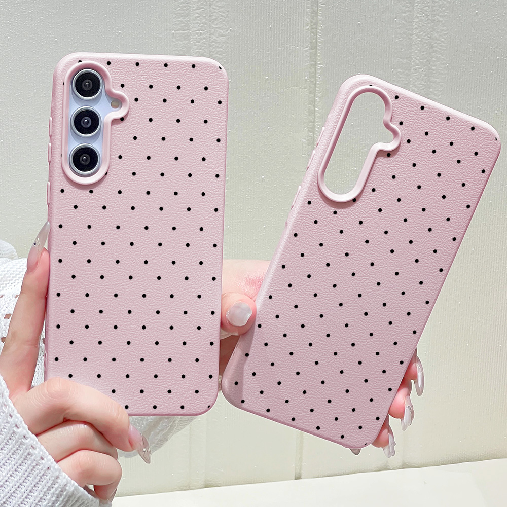 Ins Polka Dots Phone Case For  - Phone Cases Samsung S25 Ultra review and price