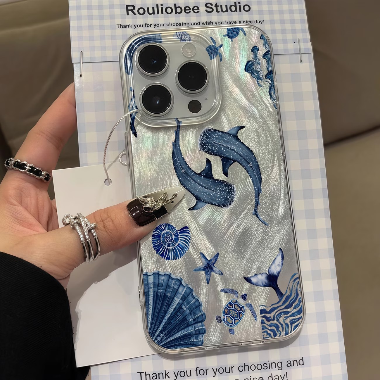 Ocean Animal Whale Turtle Tren - Phone Cases Trendy review and price