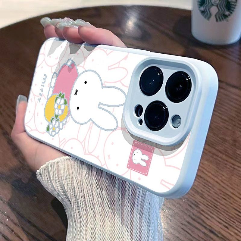 Miffy Cute Anime Cartoon Coupl - Phone Cases Cool Girl review and price