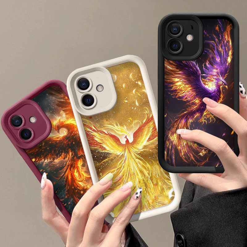 Aesthetic Golden Phoenix Fire  - Phone Cases Pixel 10 review and price