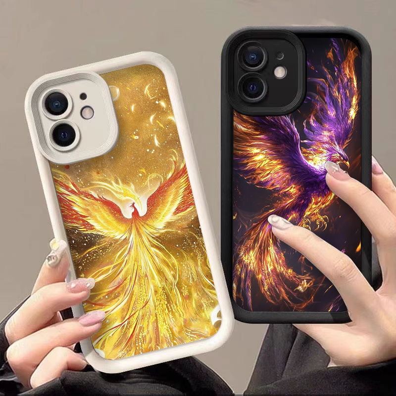 Aesthetic Golden Phoenix Fire  - Phone Cases Pixel 10 review and price