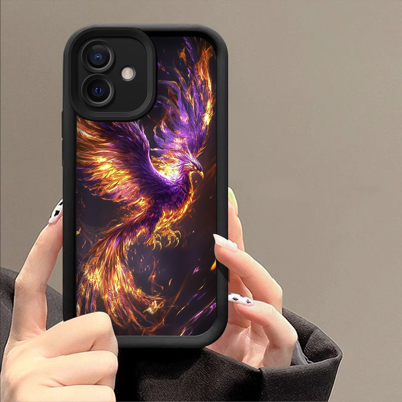 Aesthetic Golden Phoenix Fire  - Phone Cases Pixel 10 review and price