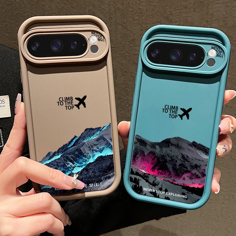 Airplane Snow Mountain Pattern - Phone Cases Pixel 10 review and price