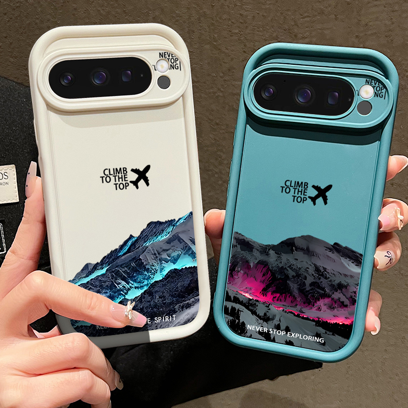 Airplane Snow Mountain Pattern - Phone Cases Pixel 10 review and price