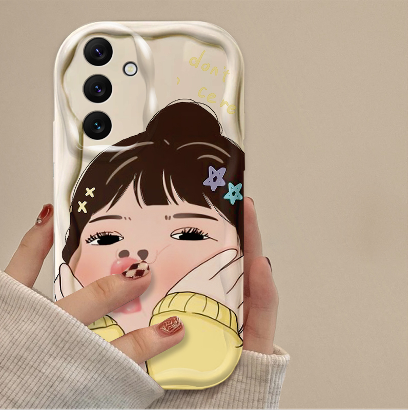 Funny Boy Cute Girl Wave Soft  - Phone Cases For Boys review and price