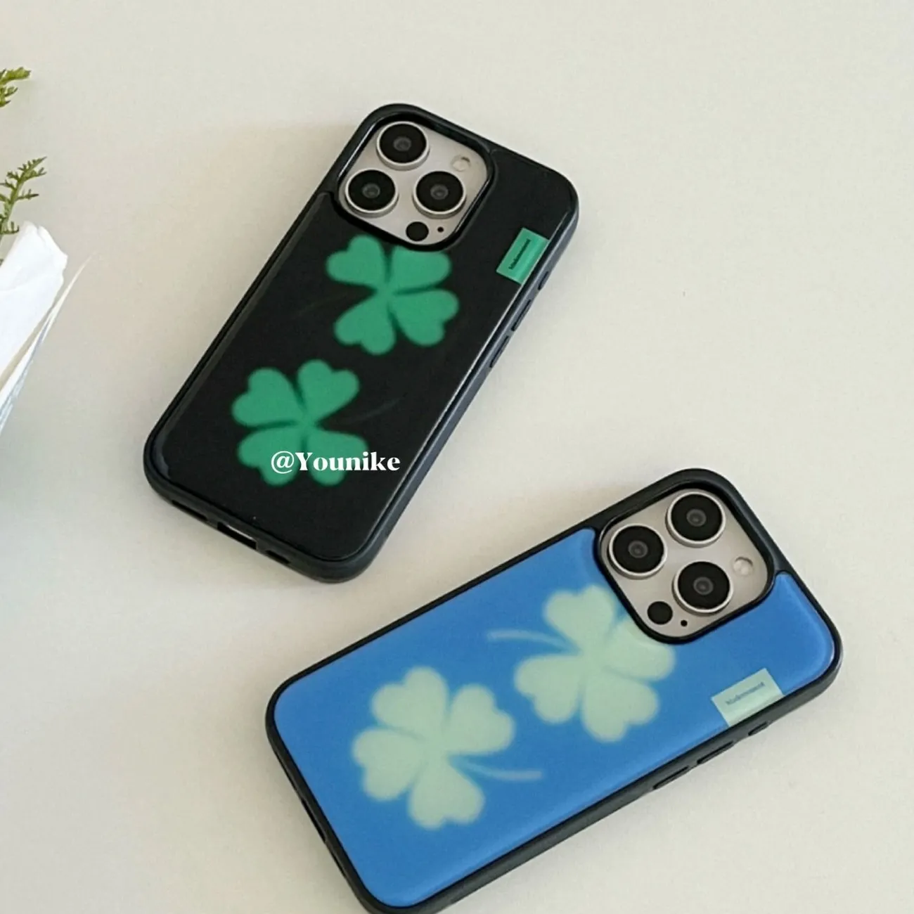 Lucky Four Leaf Clover Cute Ka - Phone Cases Drop Proof review and price