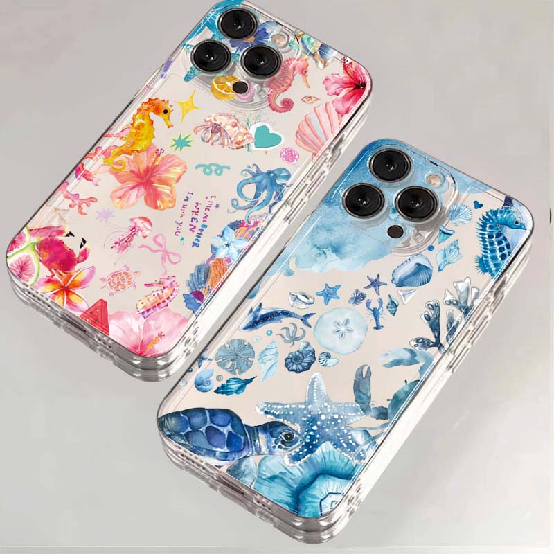 Summer Cartoon Turtle Pattern  - Phone Cases Samsung S25 Ultra review and price