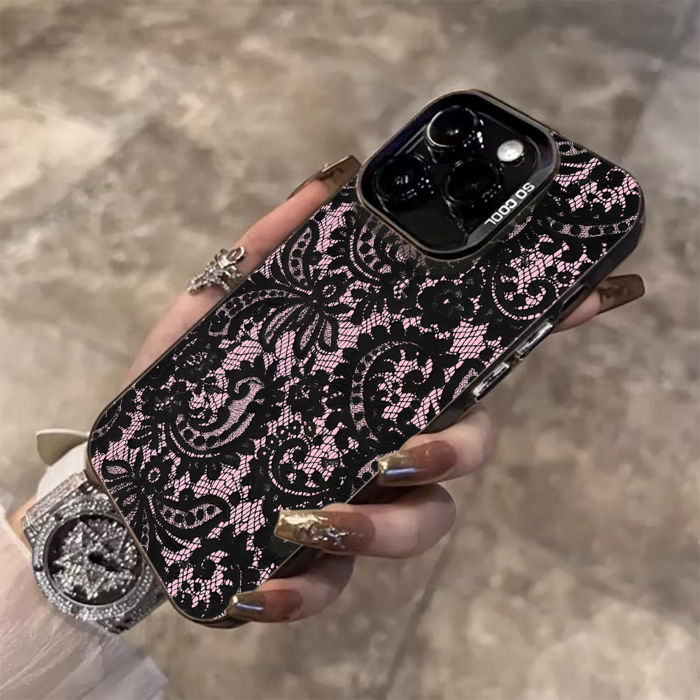 Lace Flowers Phone Case For Xi - Phone Cases Drop Proof review and price