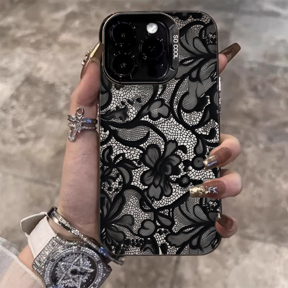 Lace Flowers Phone Case For Xi - Phone Cases Drop Proof review and price