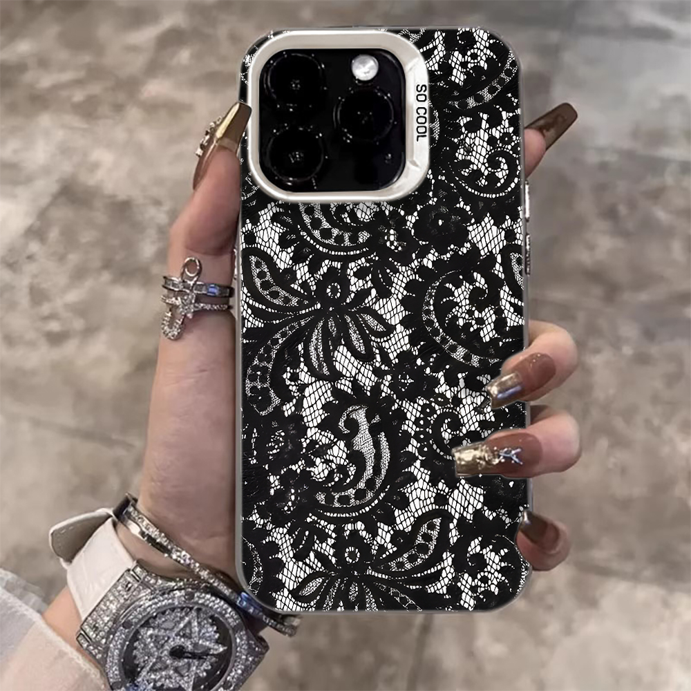 Lace Flowers Phone Case For Xi - Phone Cases Drop Proof review and price