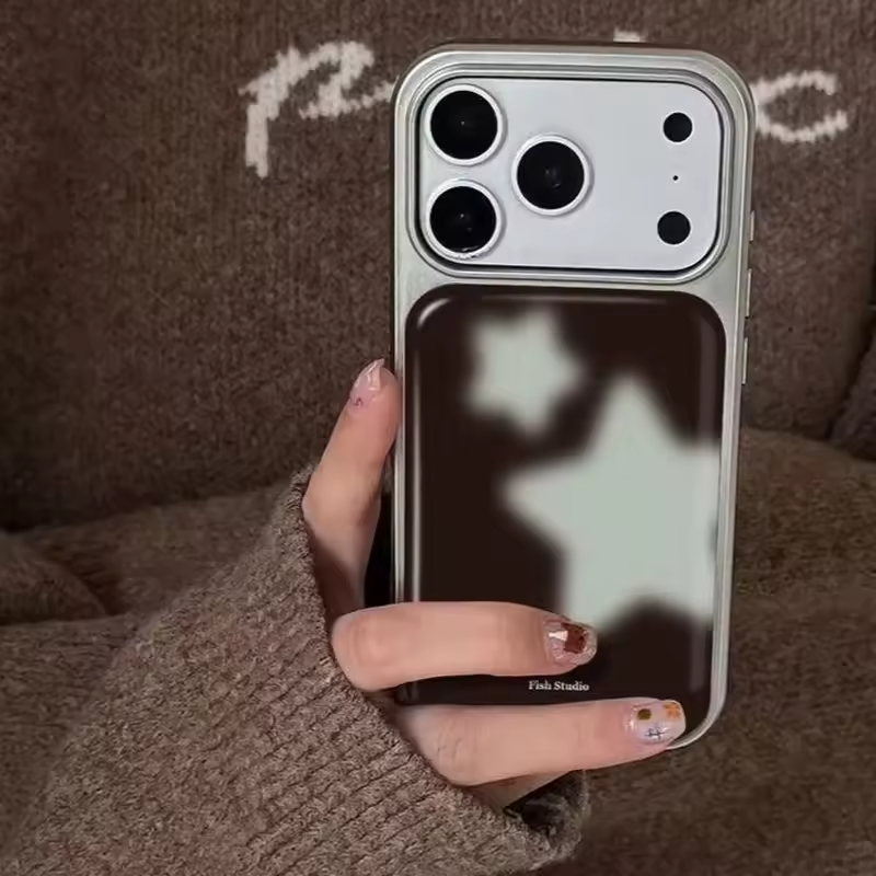 Ins Trendy Blue Stars Brown Sh - Phone Cases Drop Proof review and price