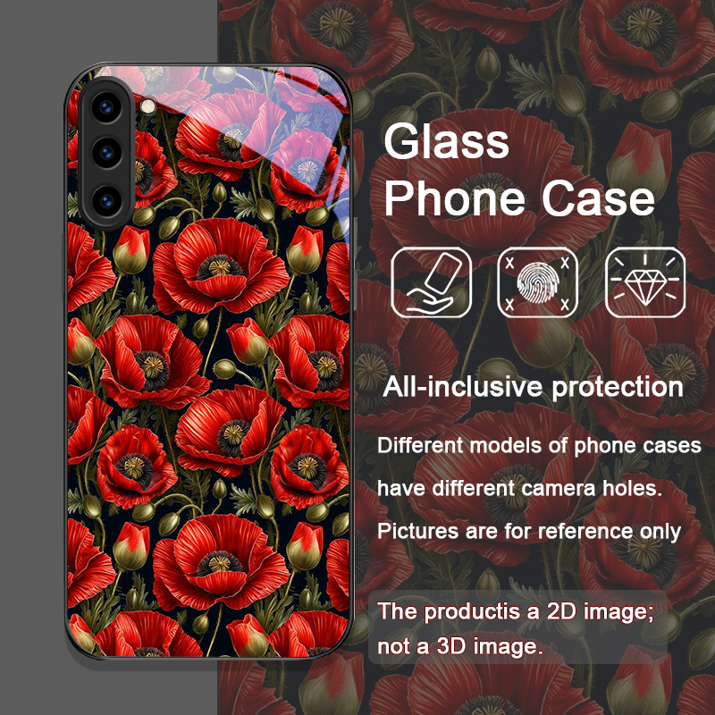 Retro Poppy Flower Bloom Hot R - Phone Cases Galaxy S26 Ultra review and price